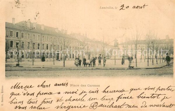 Luneville Place des Carmes