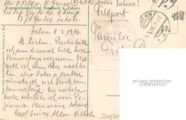 Stambach Bas Rhin Vogesenhotel Distel – Bild 2