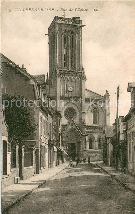 Villers 14-sur-Mer Rue de l'Eglise