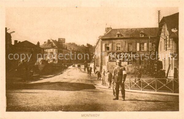 Montmedy Strassenpartie