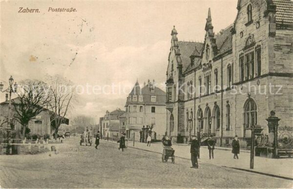 Zabern Saverne Poststrasse