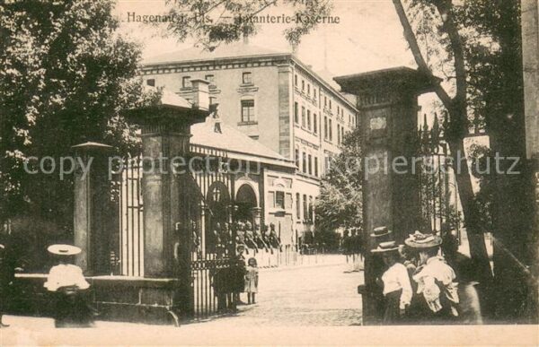 Hagenau Elsass Infanterie Kaserne