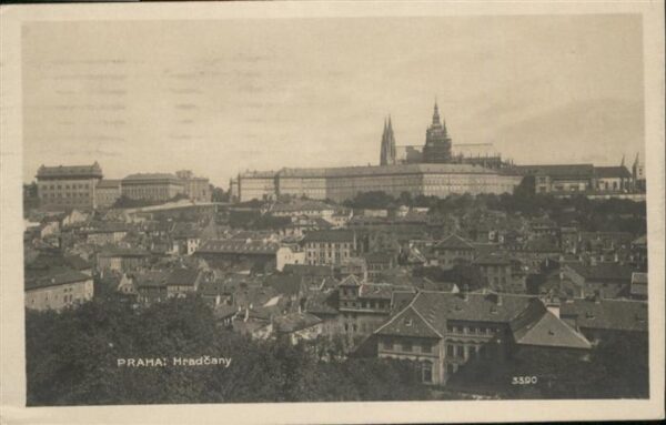Prag Prahy Prague Praha Hradcany