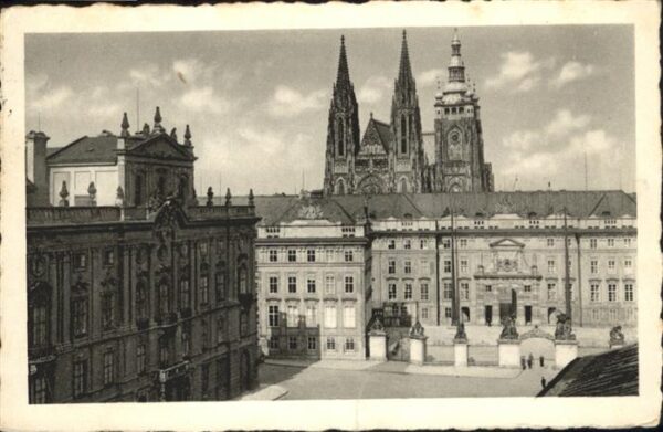 Prag Prahy Prague Prag Burg Hrad