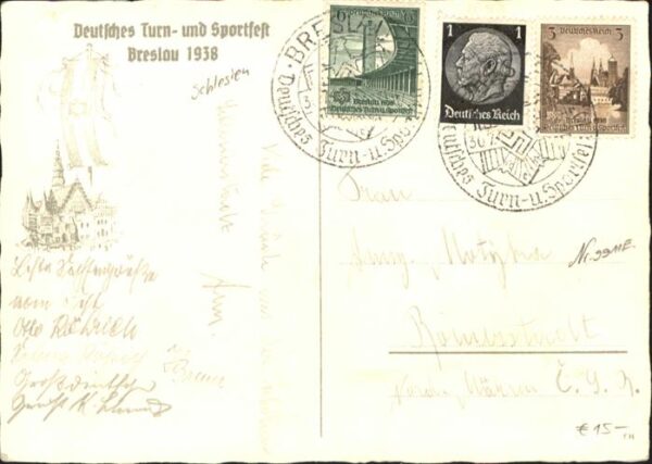 Breslau Niederschlesien Breslau Operpartie Dom – Bild 2