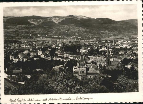 Teplitz-Schoenau Teplice Teplitz-Schönau Mückentürmchen  x