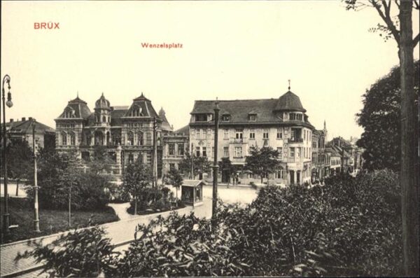 Bruex Most Sudetengau Brüx Wenzelsplatz