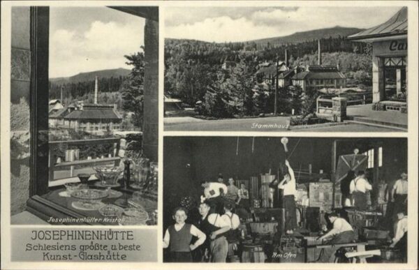 Josephinenhuetten tammhaus Kunst Glashütte *
