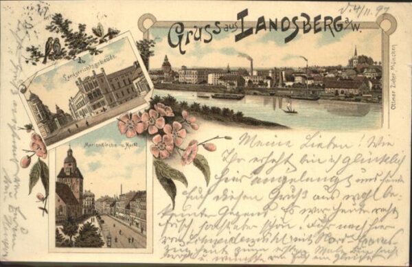 Landsberg Warthe Landsberg [Ostbrandenburg] Landesgerich