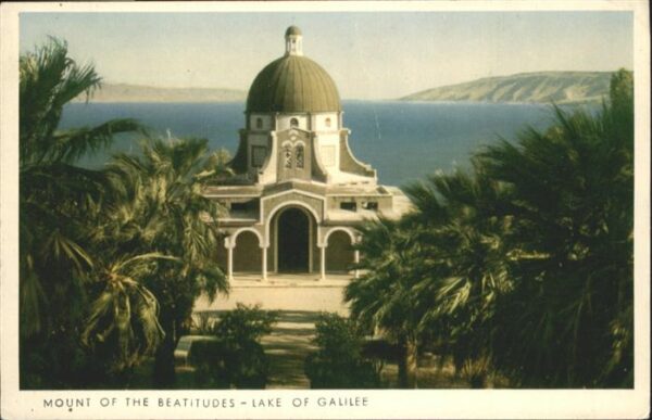 Mount Beatitudes Lake Galilee