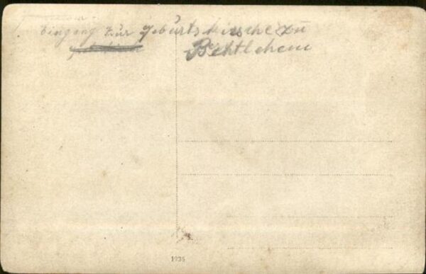 Bethlehem Yerushalayim  Bethlehem [handschriftlich] Geburtskirc – Bild 2