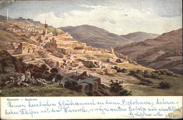 Nazareth Israel Nazareth Künstler F. Perlberg