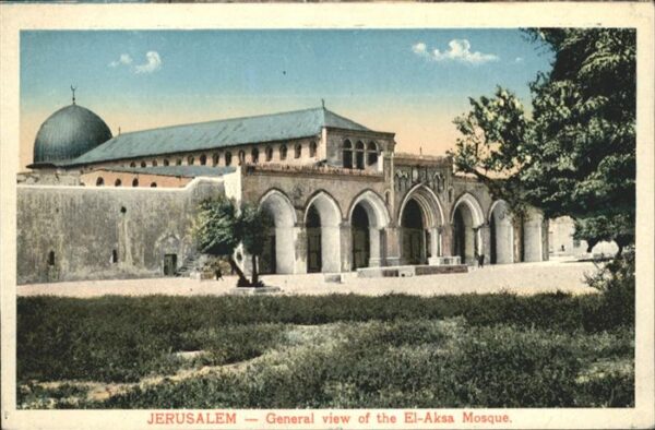 Jerusalem Yerushalayim Jerusalem El-Aksa Mosque