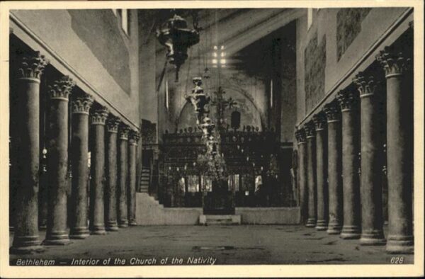 Bethlehem Yerushalayim  Bethlehem Interior Church Nativity