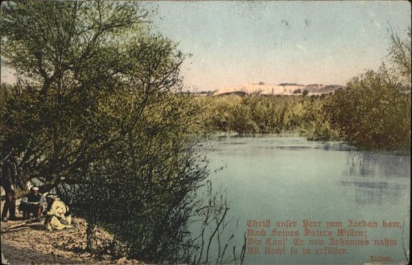 Jordan Israel Jordan Fluss Taufplatz Vers