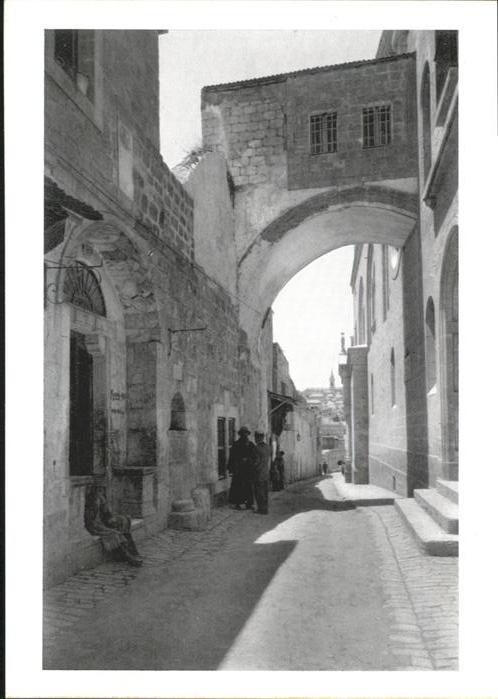 Jerusalem Yerushalayim Jerusalem [handschriftlich] Schmerzensw