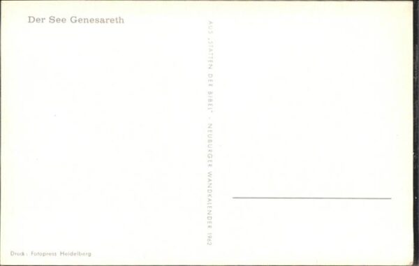 See Genezareth – Bild 2