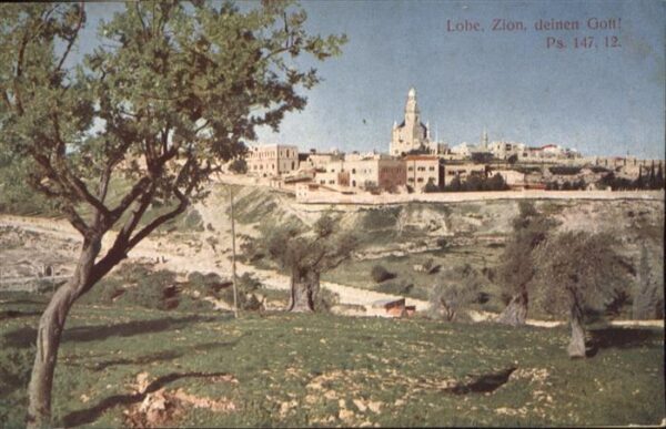 Jerusalem Yerushalayim Jerusalem Zionsberg