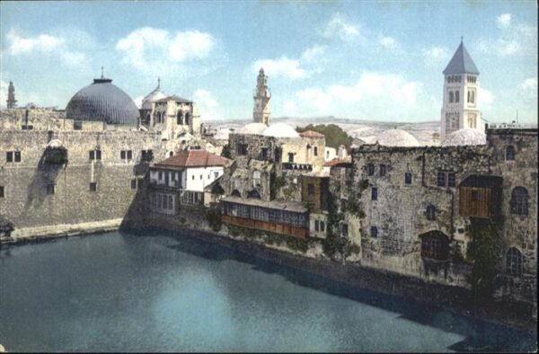 Jerusalem Yerushalayim Jerusalem Pool Hezekiah Teich Etang Eze