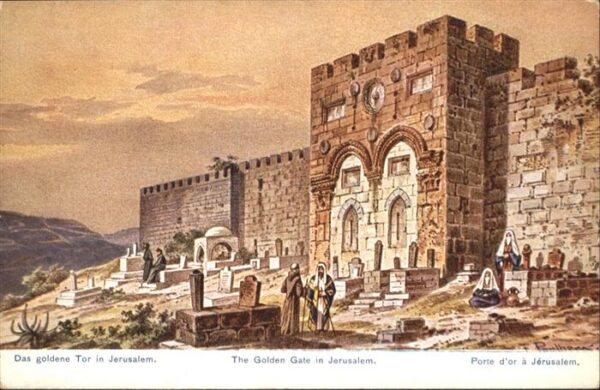 Jerusalem Yerushalayim Jerusalem Goldene Tor Golden Gate Porte