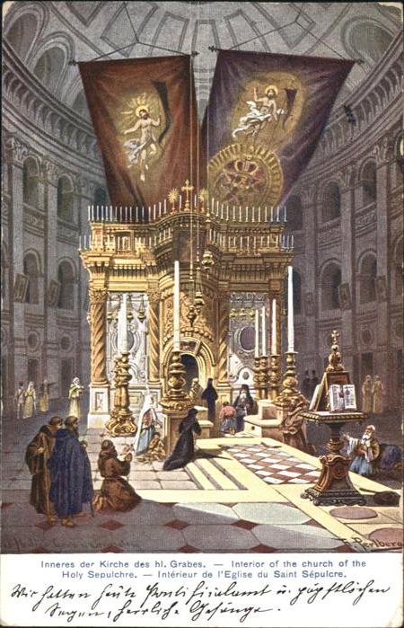 Jerusalem Yerushalayim Jerusalem Kirche Heiliges Grab Church H