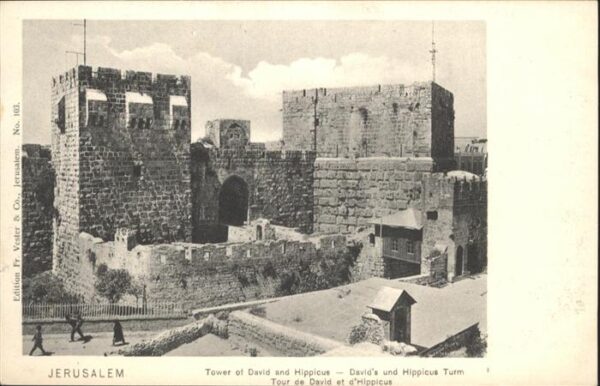 Jerusalem Yerushalayim Jerusalem Tower David Hippicus Turm Tou