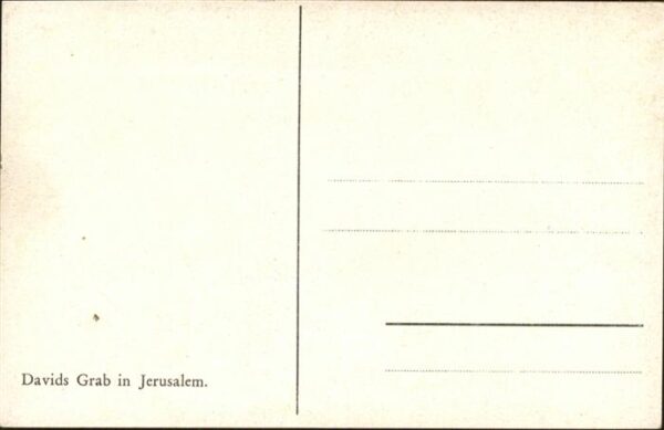 Jerusalem Yerushalayim Jerusalem Davids Grab – Bild 2