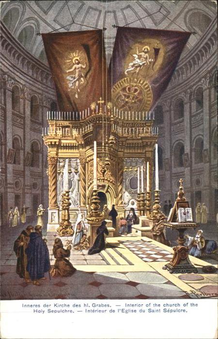 Jerusalem Yerushalayim Jerusalem Kirche Heiliges Grab Church H