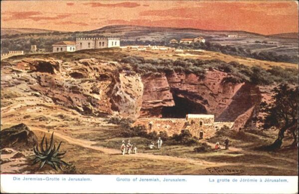 Jerusalem Yerushalayim Jerusalem Jeremias-Grotte Grotto Jeremi