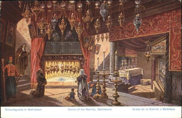 Bethlehem Yerushalayim  Bethlehem Geburtsgrotte Grotto Nativity