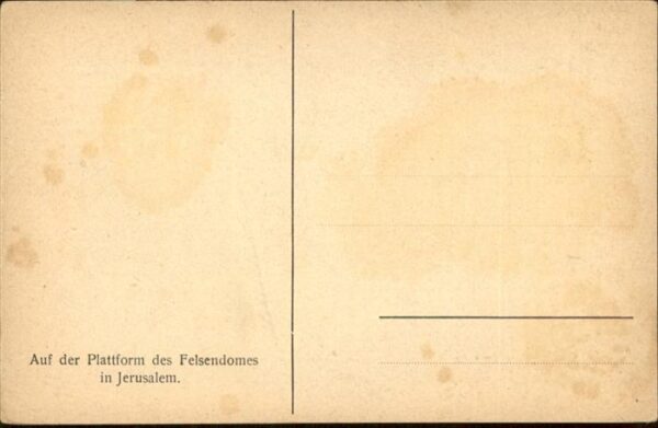 Jerusalem Yerushalayim Jerusalem Plattform Felsendom – Bild 2