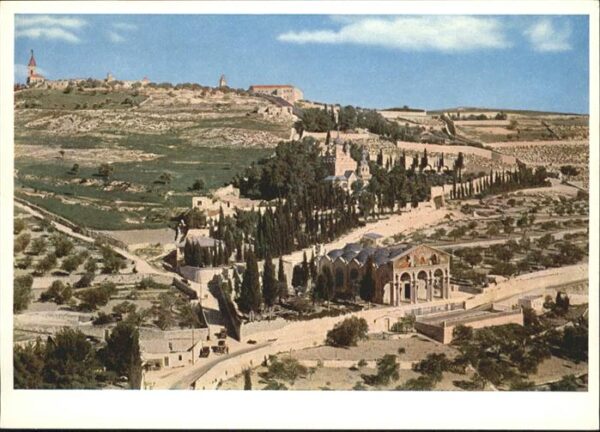 Jerusalem Yerushalayim Jerusalem Church Gethsemane Gethsemani