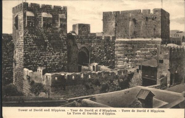 Jerusalem Yerushalayim Jerusalem Tower David Hippicus Turm Tou