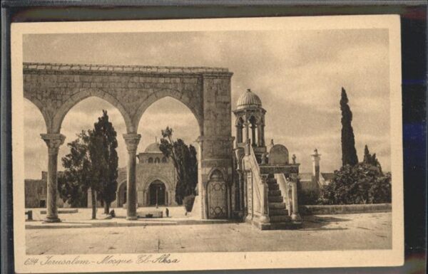 Jerusalem Yerushalayim Jerusalem Mosque El-Aksa