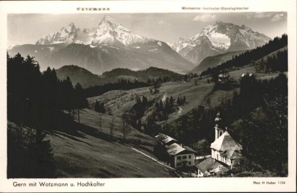 Gern Watzmann Hochkalter