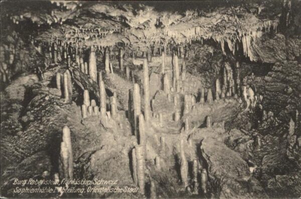 Hoehlen Caves Grottes Burg Rabenstein Tropfsteinhöhle Sophien