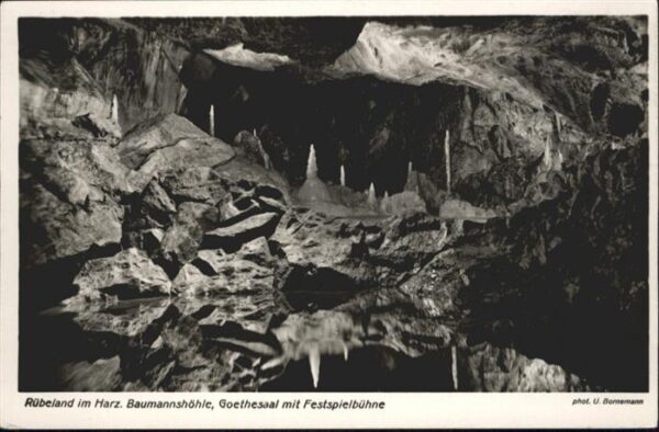 Hoehlen Caves Grottes Tropfsteinhöhle Rübeland Baumannshöhle
