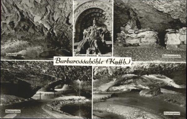 Hoehlen Caves Grottes Barbarossahöhle Kyffhäuser