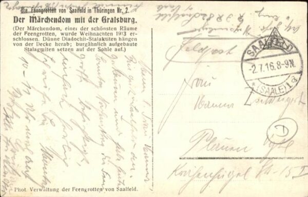 Hoehlen Caves Grottes Feengrotte Saalfeld Thüringen Märchendo – Bild 2