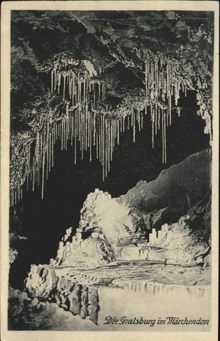 Hoehlen Caves Grottes Tropfsteinhöhle Gralsburg Märchendom
