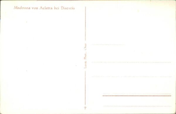 Engel Madonna von Acletta Disentis – Bild 2