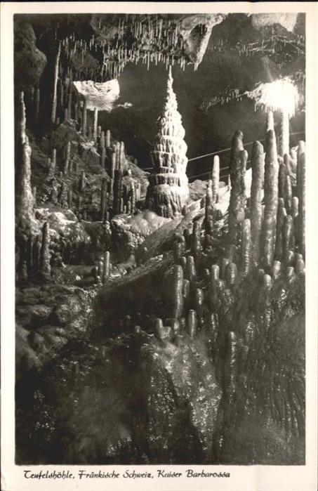 Hoehlen Caves Grottes Tropfsteinhöhle Teufelshöhle Barbarossa