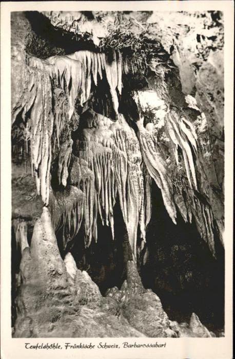 Hoehlen Caves Grottes Tropfsteinhöhle Teufelshöhle Barbarossa