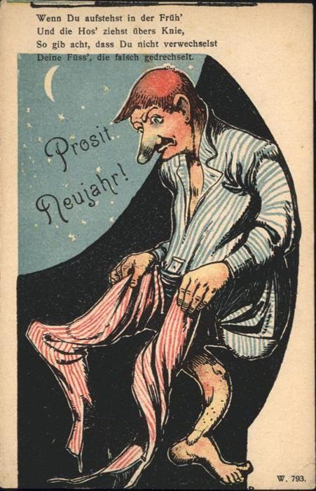 Neujahr Hose