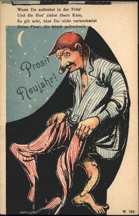 Neujahr Hose
