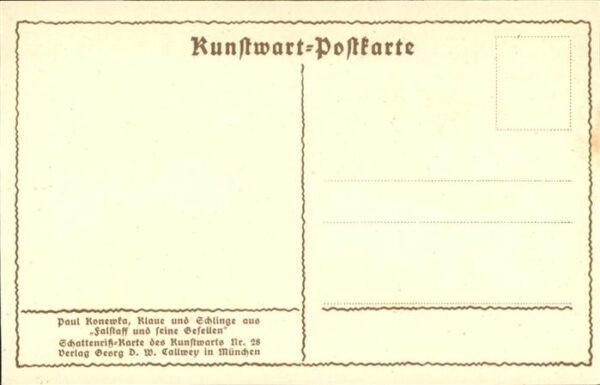 Scherenschnitt Schattenbildkarte Schattenrisskarte – Bild 2