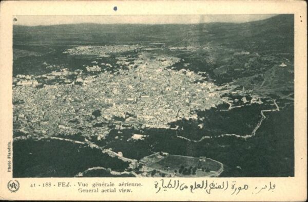 Fes Fez Maroc Fliegeraufnahme