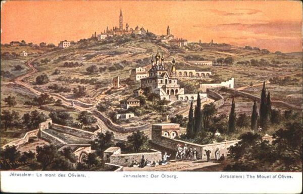 Jerusalem Yerushalayim Mount of Olives Ölberg