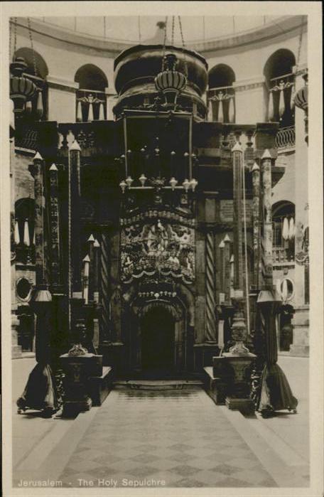 Jerusalem Yerushalayim Holy Sepulchre