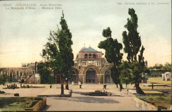 Jerusalem Yerushalayim Aksa Moschee